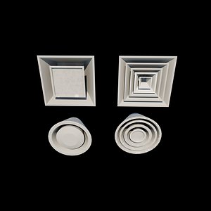 3D ceiling air conditioner 3D model model