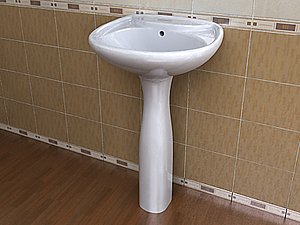 realistic american standard savona 3d max