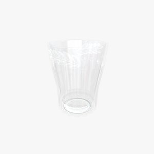 Glass 50 g 4 Midpoly 3D model