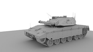 3D tank vehicle model