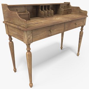Library Table 8K PBR Textures