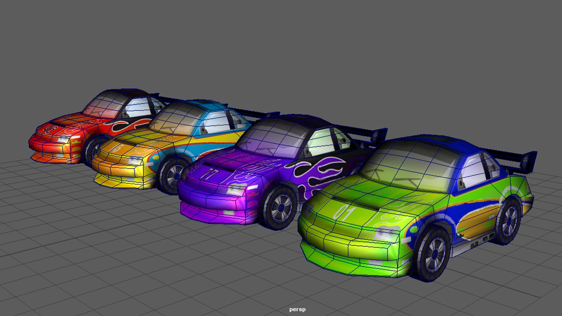Cars games 3D model - TurboSquid 1459923