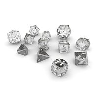 Polyhedral Dice Set - Glass
