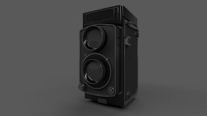Twin Lens Reflex TLR Film Camera