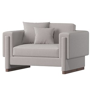 3D ard armchair model