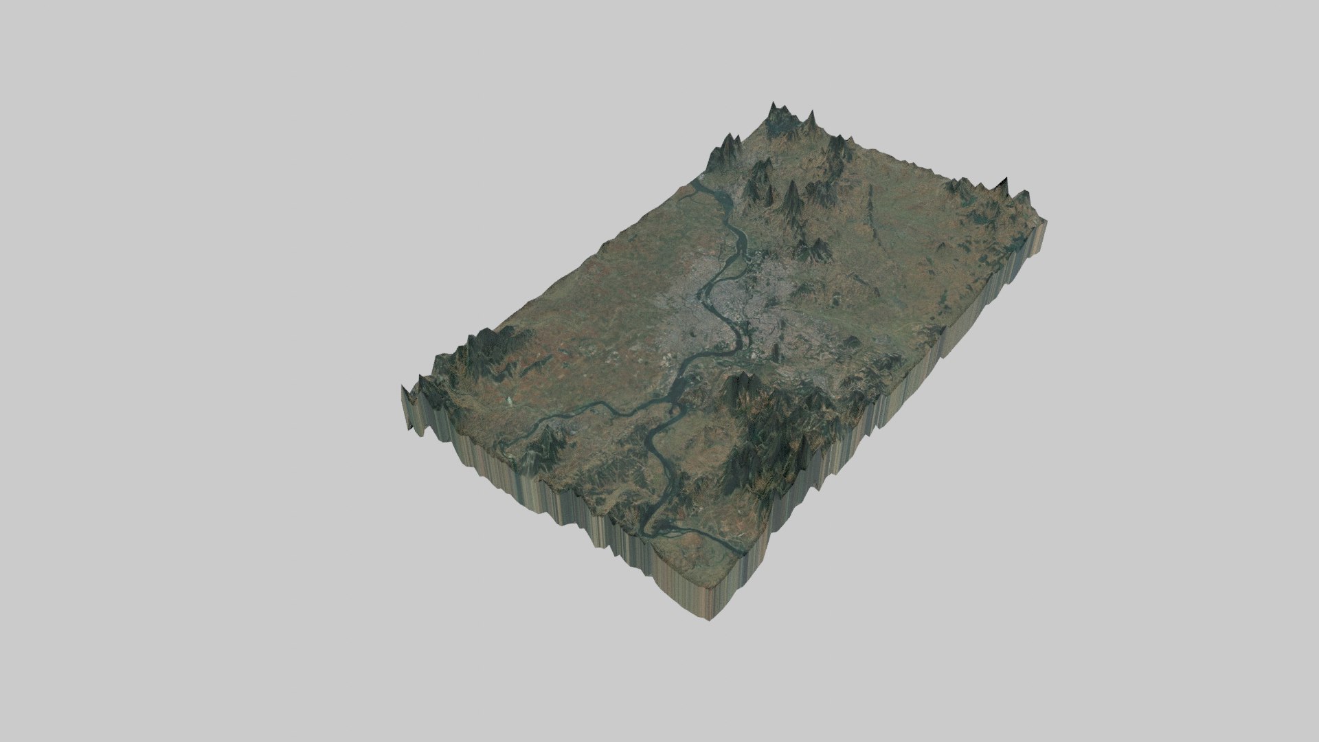 modelo 3d PYONGYANG City - TurboSquid 2077499