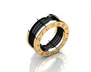 3d model bvlgari ring