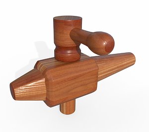 old fashioned keg tap 3D model