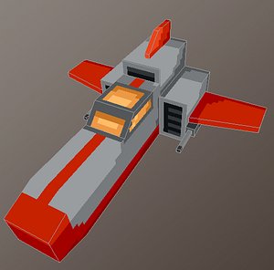 obj space fighter