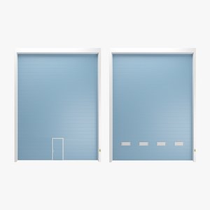 Warehouse Doors Collection 3D