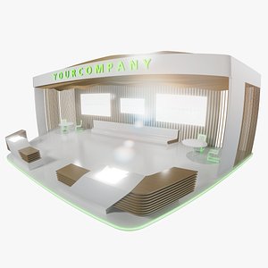 3D Exhibition Stand Platinum