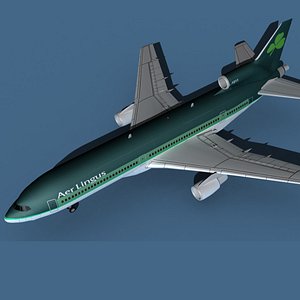 Lockheed L-1011-50 Aer Lingus 3D