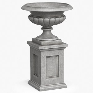 3D urn planter