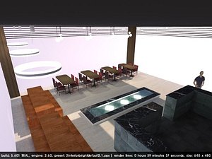 3D breakfast coffee