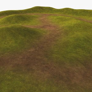 terrain scene ready 3d model