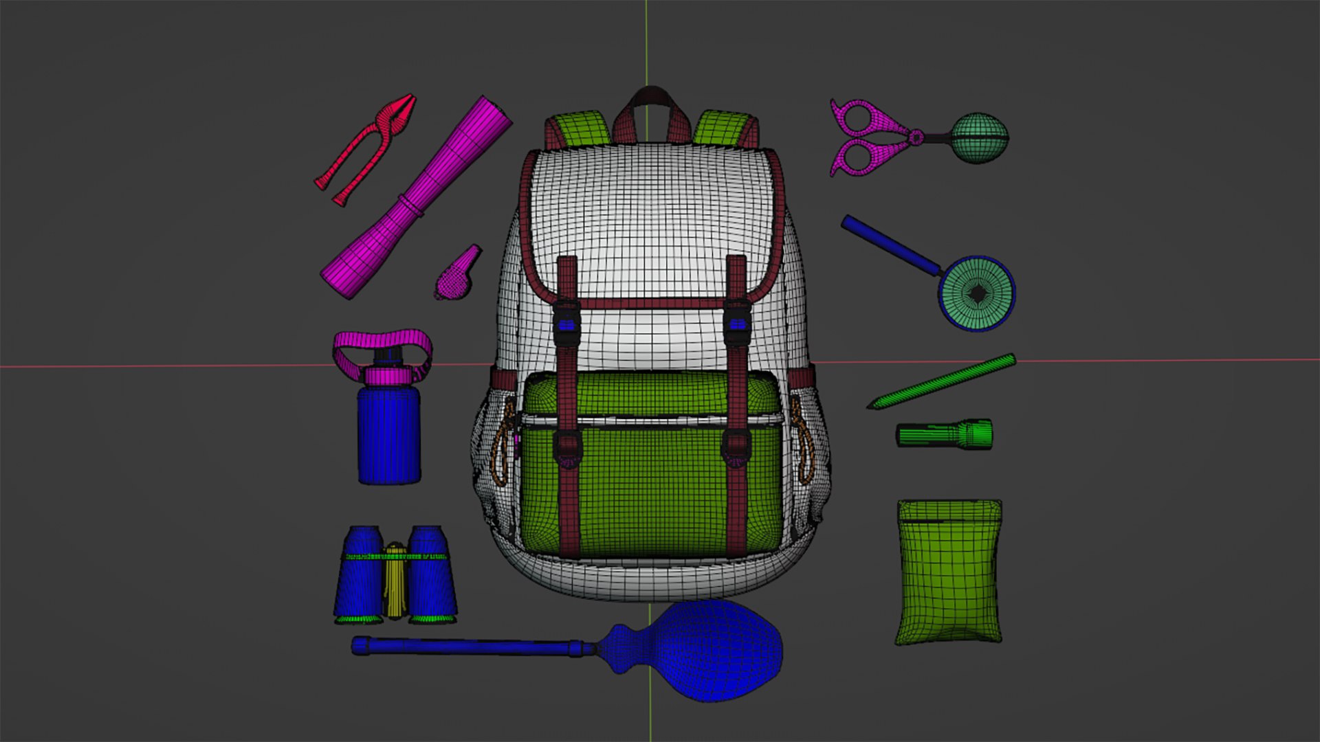 3D Backpack Adventure set https://p.turbosquid.com/ts-thumb/Sk/2foDqC/lV/10/png/1715585547/1920x1080/fit_q87/ea4f79a4b74b43ecdb7b6032af3c2cecc6d830ab/10.jpg