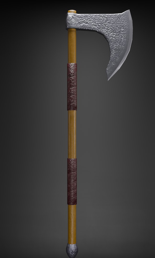 3D Detailed Medieval Viking Axe Low poly model https://p.turbosquid.com/ts-thumb/Sk/3NlaEx/od/19/png/1721475119/1920x1080/fit_q87/ba8711948a079387173e82a6da6a46854e1cd370/19.jpg