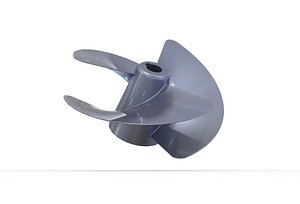 Water jet propeller 3D model