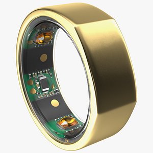 Oura Ring Gold model