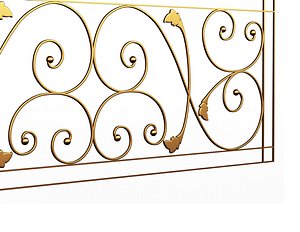 Forging Iron Forged Balcony Railing