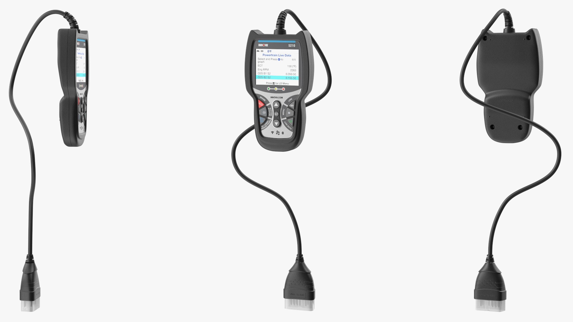 Innova CarScan Pro 5210 Code Scanner 3D model preview