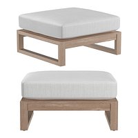 AEGEAN TEAK OTTOMAN
