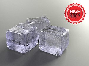ice cube 3d fbx