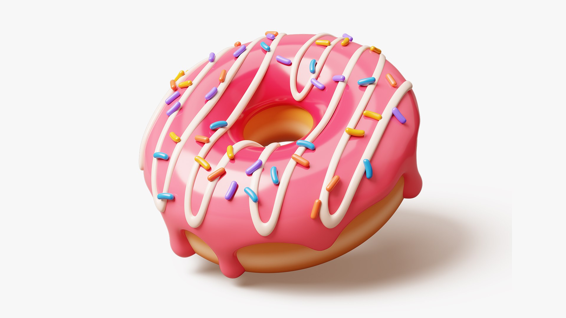 Pink Donut Stylized 3D model https://p.turbosquid.com/ts-thumb/Sk/W9GRpB/I8/previewhd/jpg/1738408659/1920x1080/fit_q87/e345282281857cb280307fb0f5874014fccc1297/previewhd.jpg