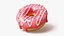 Pink Donut Stylized 3D model