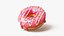 Pink Donut Stylized 3D model