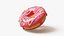Pink Donut Stylized 3D model
