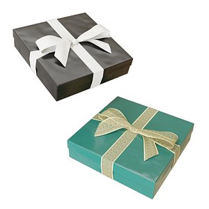 Gift Box 2 3D model