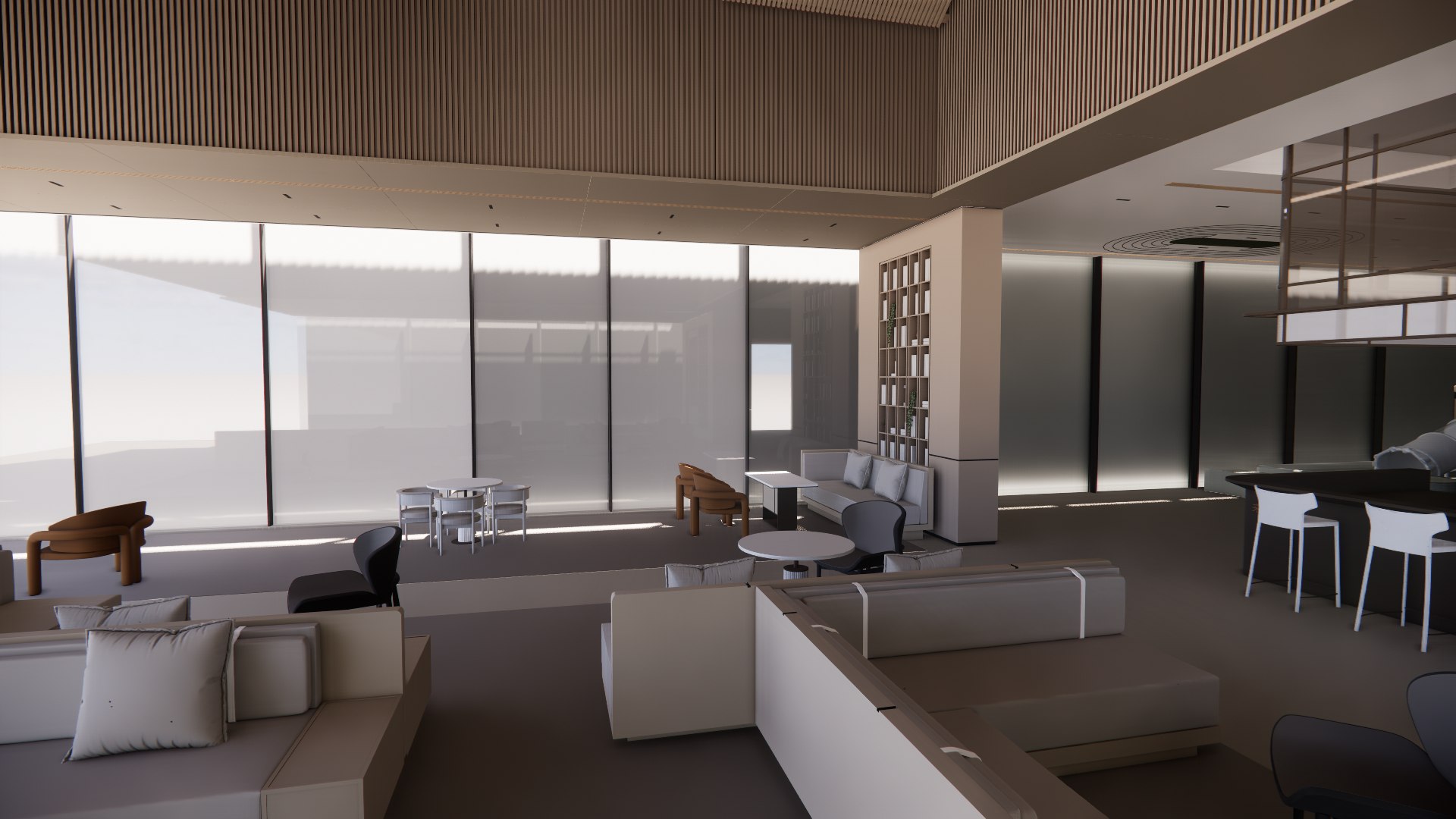 3D Hotel Lobby Interior-A3 model - TurboSquid 2104283