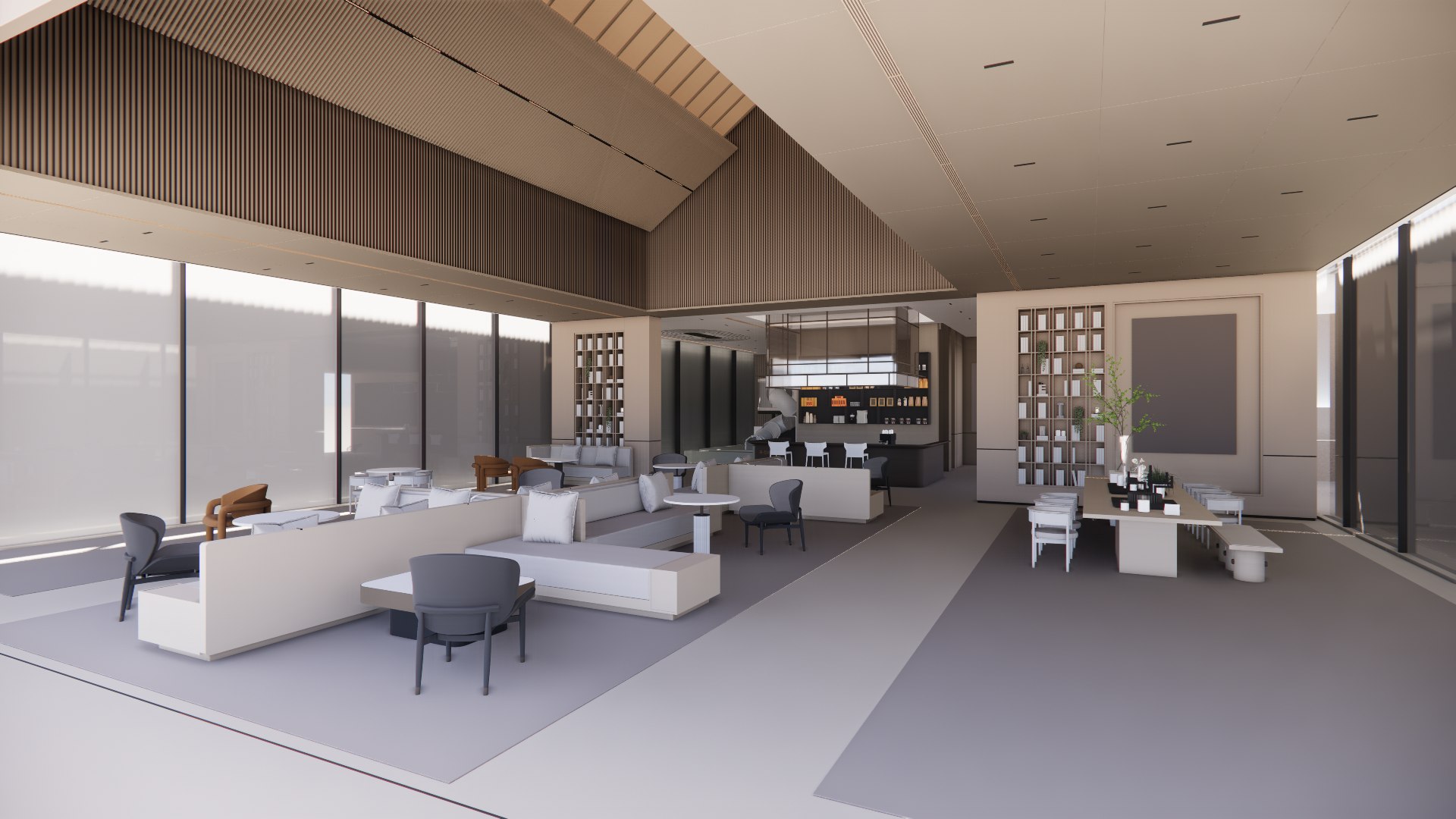 3D Hotel Lobby Interior-A3 model - TurboSquid 2104283