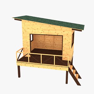 High Quality Wooden Childrens Playhouse