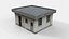 Low-poly Gatehouse and Prefab Collection