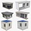 Low-poly Gatehouse and Prefab Collection