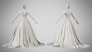 Dress 47 Crispy Ivory