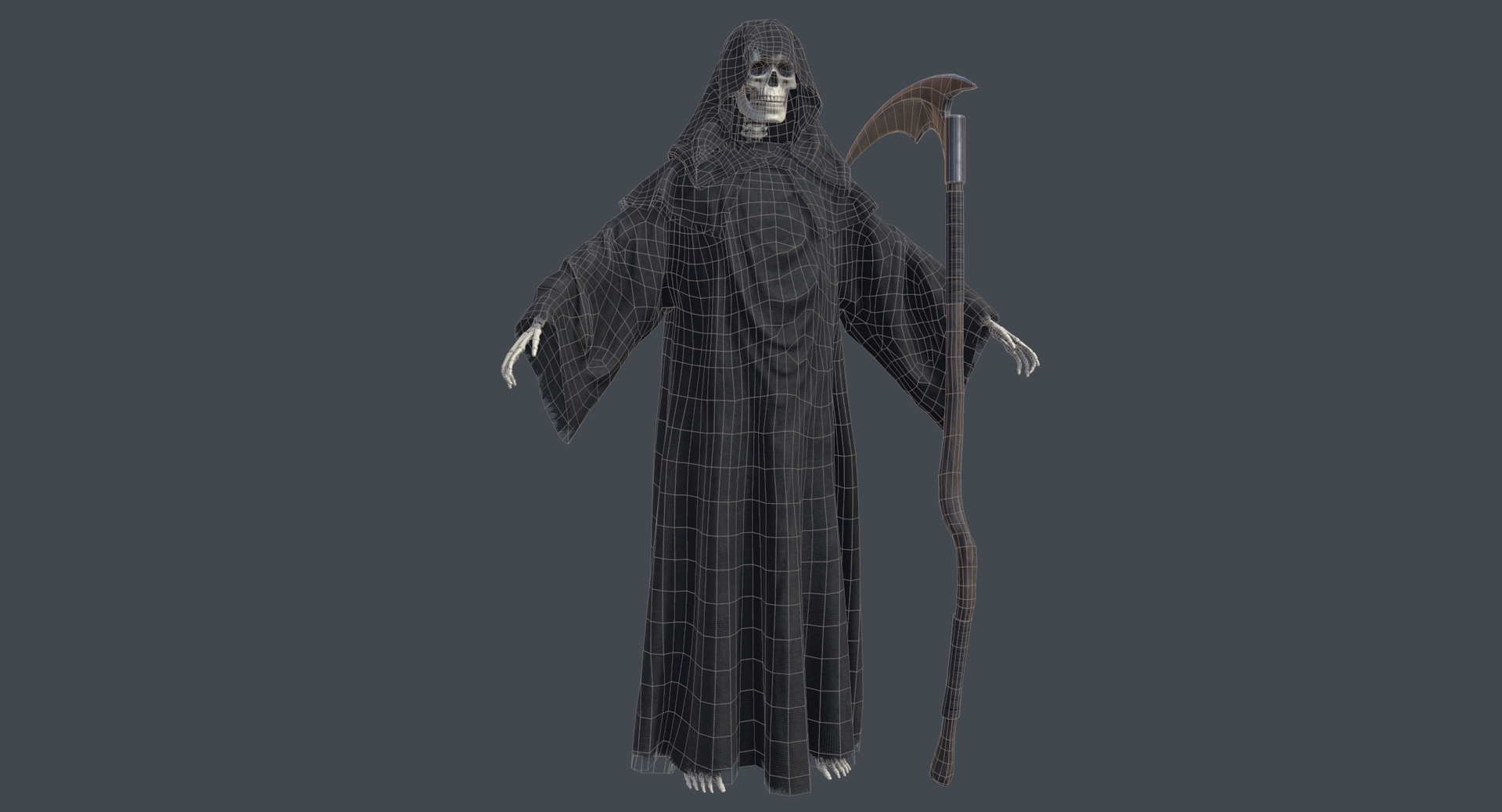 Grim Reaper 3d Model