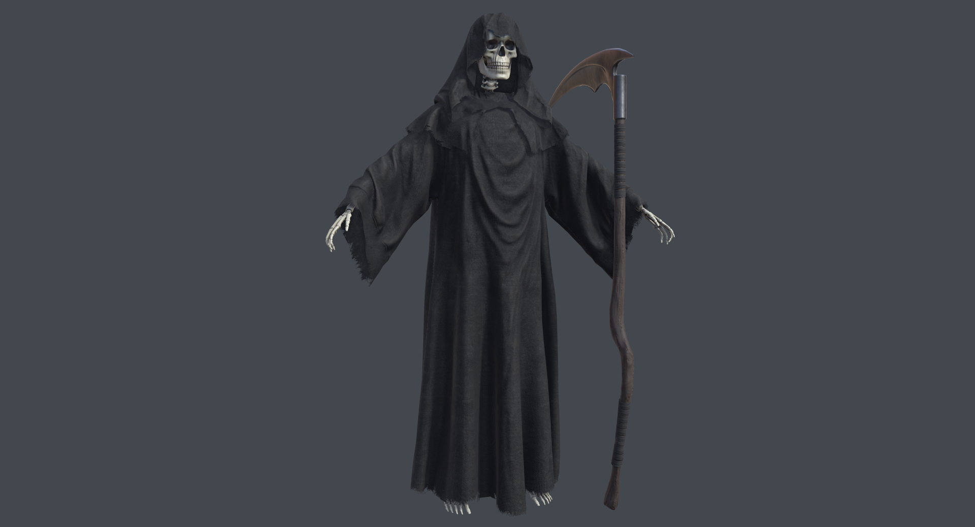 Grim Reaper 3d Model