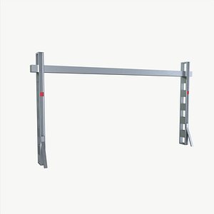 3D Height Barrier model