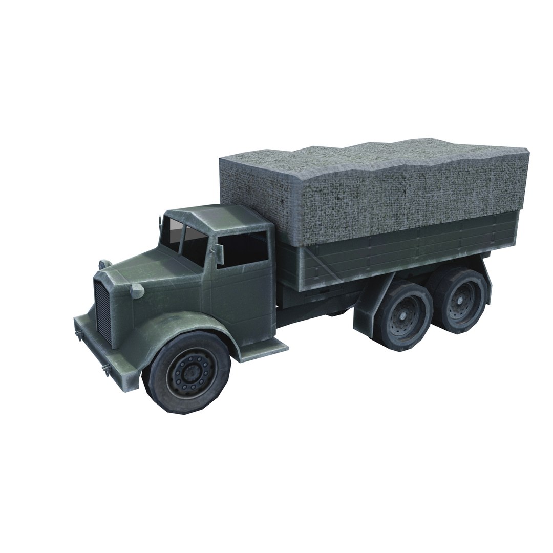 3d 3ds Transport Wwii