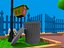 cartoon gate