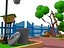 cartoon gate