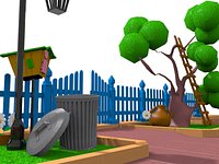 cartoon gate