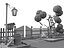 cartoon gate