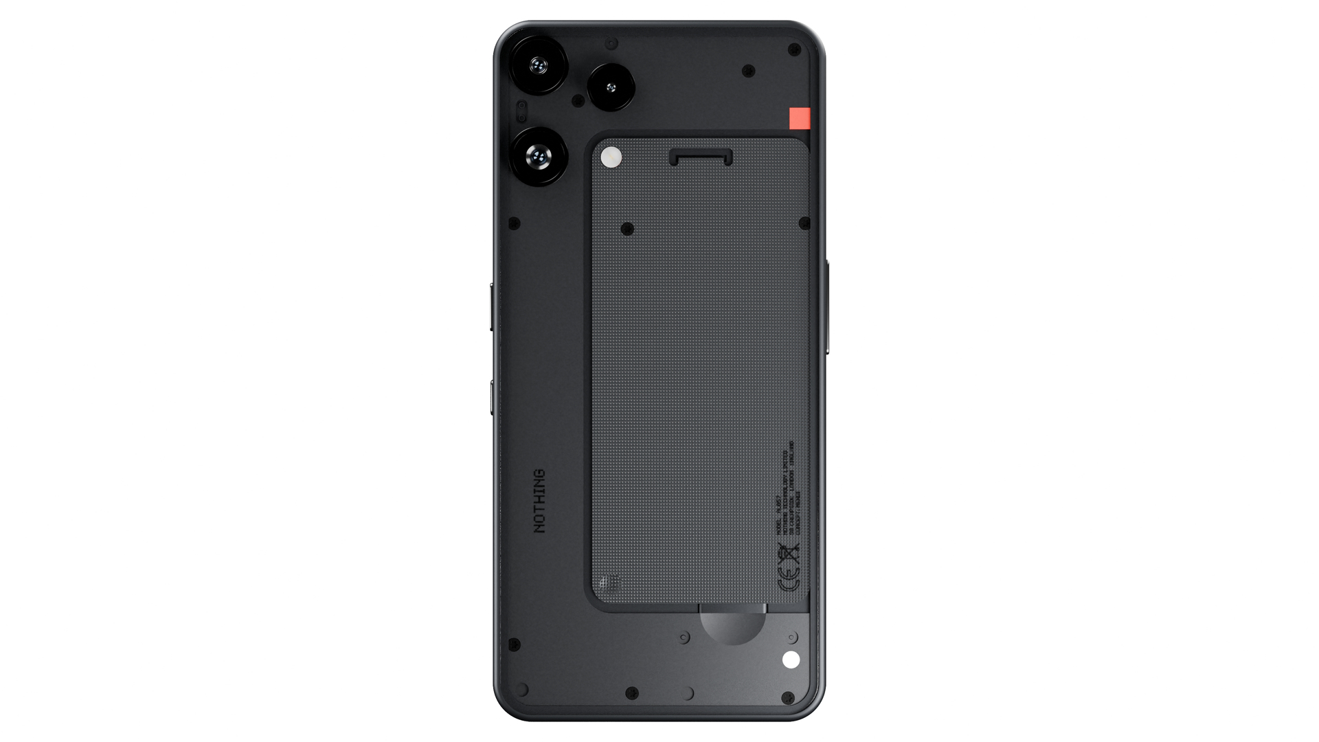 3D Nothing Phone 3a Lite Black Model - TurboSquid 2484243