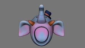 Elephants hats dolls goblin marvel game accessories 3D
