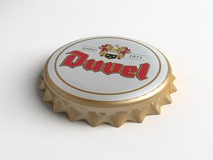 duvel beer bottle tin 3ds