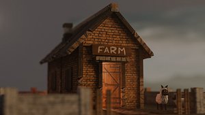 3D Farm House model
